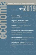 Cover: Economia: Spring 2019 - Brookings Institution
