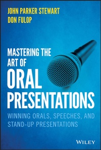 Abbildung von: Mastering the Art of Oral Presentations - Wiley-ISTE