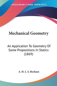 Abbildung von: Mechanical Geometry - Kessinger Publishing Co