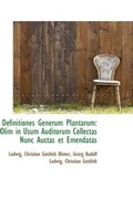 Cover: Definitiones Generum Plantarum - BiblioLife