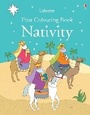 Cover: First Colouring Book Nativity - Usborne Publishing Ltd