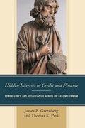 Cover: Hidden Interests in Credit and Finance - Lexington Books