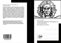 Abbildung von: Propriétés physico-chimiques et caractérisation - Presses Académiques Francophones