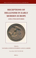 Cover: Receptions of Hellenism in Early Modern Europe - Brill