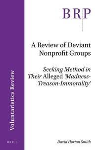 Enlarge image Cover: A Review of Deviant Nonprofit Groups - Brill