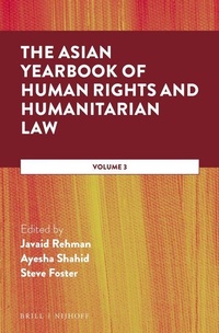 Enlarge image Cover: The Asian Yearbook of Human Rights and Humanitarian Law - Martinus Nijhoff