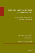 Cover: The Regimen sanitatis of "Avenzoar" - Brill