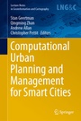 Cover: Computational Urban Planning and Management for Smart Cities - Springer