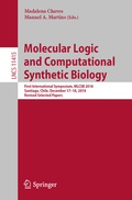 Cover: Molecular Logic and Computational Synthetic Biology - Springer