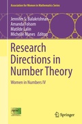 Cover: Research Directions in Number Theory - Springer