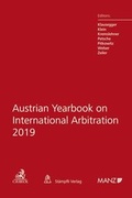 Cover: Austrian Yearbook on International Arbitration 2019 - C.H.BECK