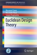 Cover: Euclidean Design Theory - Springer