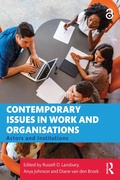 Cover: Contemporary Issues in Work and Organisations - Routledge