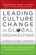 Cover: Leading Culture Change in Global Organizations - Jossey-Bass