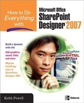 Cover: How to Do Everything with Microsoft Office SharePoint Designer 2007 - Osborne/McGraw-Hill