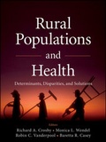 Cover: Rural Populations and Health - Jossey-Bass