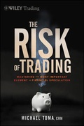 Cover: The Risk of Trading - Wiley