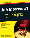 Cover: Job Interviews For Dummies - Wiley