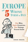 Cover: Europe on 5 Wrong Turns a Day - TarcherPerigee