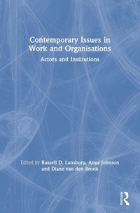 Enlarge image Cover: Contemporary Issues in Work and Organisations - Routledge