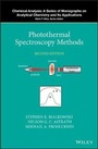 Cover: Photothermal Spectroscopy Methods, Second Edition - Wiley