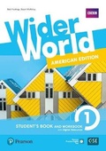 Cover: Wider World American Edition 1 Student Book & Workbook with PEP Pack - Pearson Education Limited