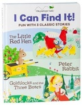 Cover: I Can Find It! Fun with 3 Classic Stories (Large Padded Board Book) - Little Grasshopper Books