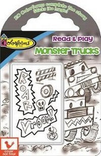 Enlarge image Cover: Monster Trucks (Colorforms) - Cottage Door Press
