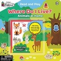 Cover: Where Do I Live? (Colorforms) - Cottage Door Press