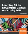 Cover: Learning C# by Developing Games with Unity 2019 - Packt Publishing