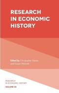 Cover: Research in Economic History - Emerald Publishing Limited