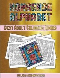 Enlarge image Cover: Best Adult Coloring Books (Nonsense Alphabet) - Coloring Pages