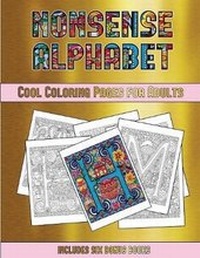 Enlarge image Cover: Cool Coloring Pages for Adults (Nonsense Alphabet) - Coloring Pages
