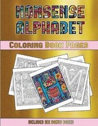 Enlarge image Cover: Coloring Book Pages (Nonsense Alphabet) - Coloring Pages