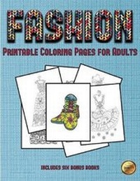 Enlarge image Cover: Printable Coloring Pages for Adults (Fashion) - Coloring Pages