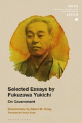 Cover: Selected Essays by Fukuzawa Yukichi - Bloomsbury Academic