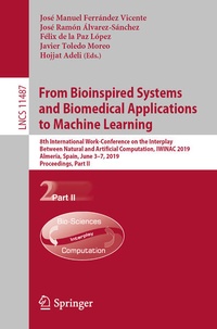 Enlarge image Cover: From Bioinspired Systems and Biomedical Applications to Machine Learning - Springer