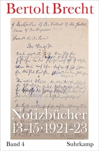 Enlarge image Cover: Notizbücher 13-15 - Suhrkamp