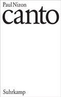 Cover: Canto - Suhrkamp