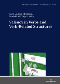 Abbildung von: Valency in Verbs and Verb-Related Structures - Peter Lang Verlag