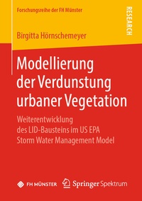 Abbildung von: Modellierung der Verdunstung urbaner Vegetation - Springer Spektrum