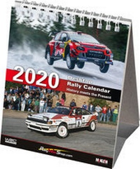 Enlarge image Cover: 2020 Desktop Rally Calendar - McKlein Publishing