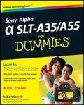 Cover: Sony Alpha SLT-A35 / A55 For Dummies - Wiley