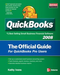 Abbildung von: QuickBooks 2008: The Official Guide - Osborne/McGraw-Hill