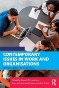 Cover: Contemporary Issues in Work and Organisations - Routledge