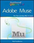 Cover: Teach Yourself VISUALLY Adobe Muse - Wiley