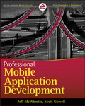 Cover: Professional Mobile Application Development - Wrox