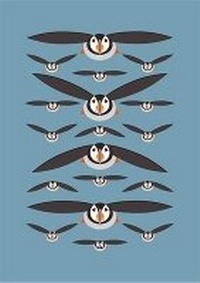 Enlarge image Cover: Flying Puffins A5 Hardback Notebook - Quadrille Publishing Ltd