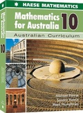 Cover: Mathematics for Australia 10 - Haese Mathematics Pty Ltd