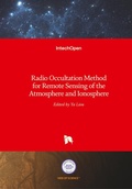 Cover: Radio Occultation Method for Remote Sensing of the Atmosphere and Ionosphere - In Tech